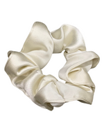 Big Silky Scrunchie in Ivory