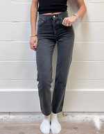 90's Pinch Waist Jean in Hitch