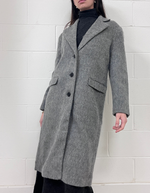 Sera Coat in Grey Melange