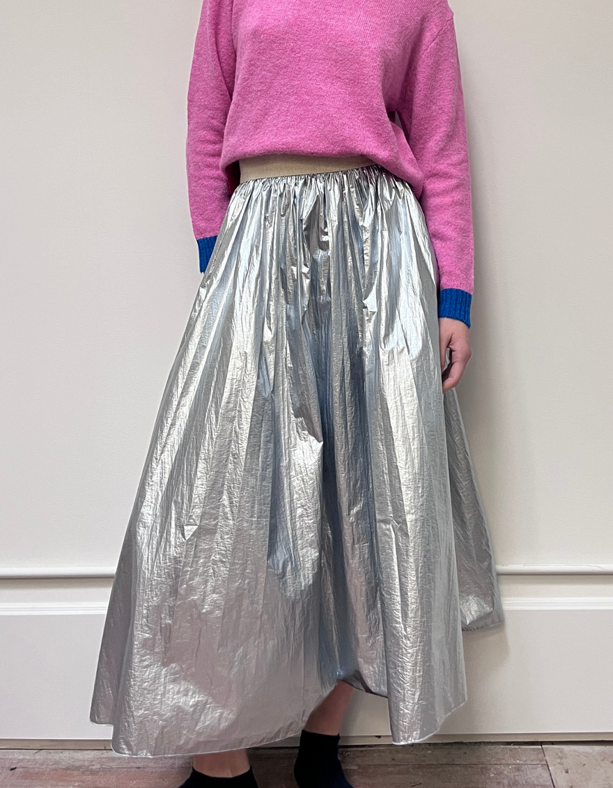 Bliss Skirt in Silver