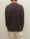 Fisherman Sweater in Chestnut