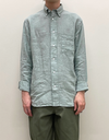 Colt Linen Shirt in Gray Mist