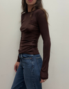 Natashas Jumper in Fudge