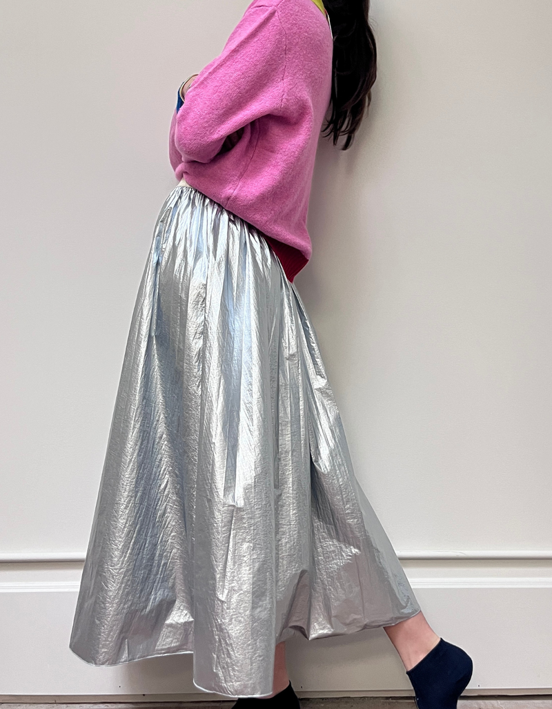 Bliss Skirt in Silver