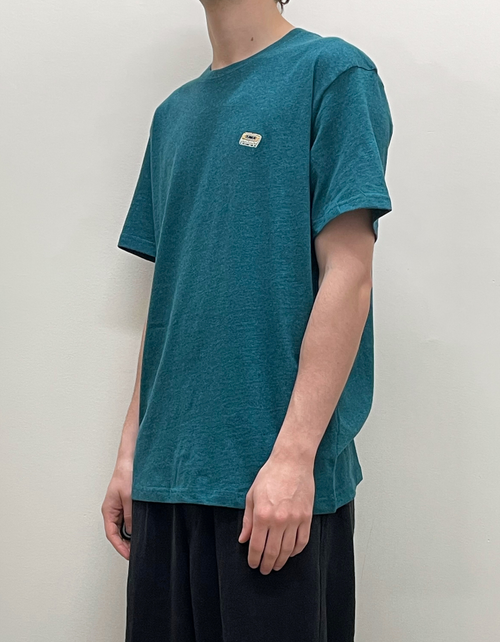 Application Cassette Tape Tee in Petrol