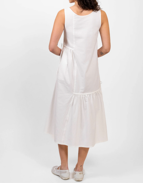 Patio Dress in White