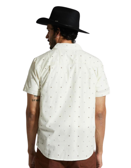Charter Printed Shirt in Off White Pyramid