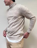 Elmo Rollneck Sweater in Ecru