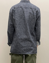 Douglas Linen Denim Shirt in Sky Captain