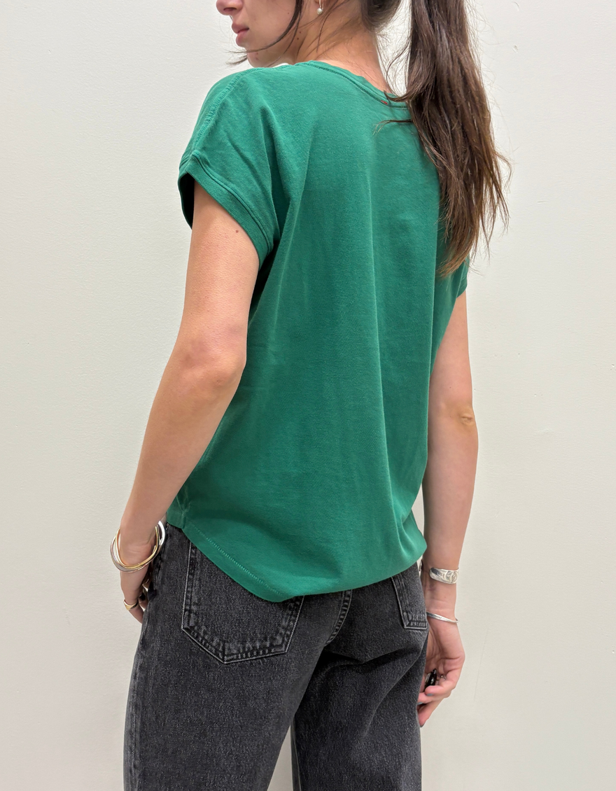 Ease Tee in Deep Green