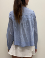 Maise Blouse in Brunerra Blue