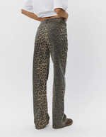 Sienna Trouser Jeans in Leopard