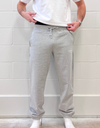 Three Pocket Sweatpants in Heather Grey