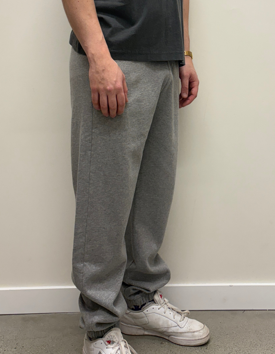 Organic Sweatpants in Heather Grey