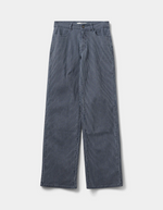 Sienna Trouser Jean in Navy Striped