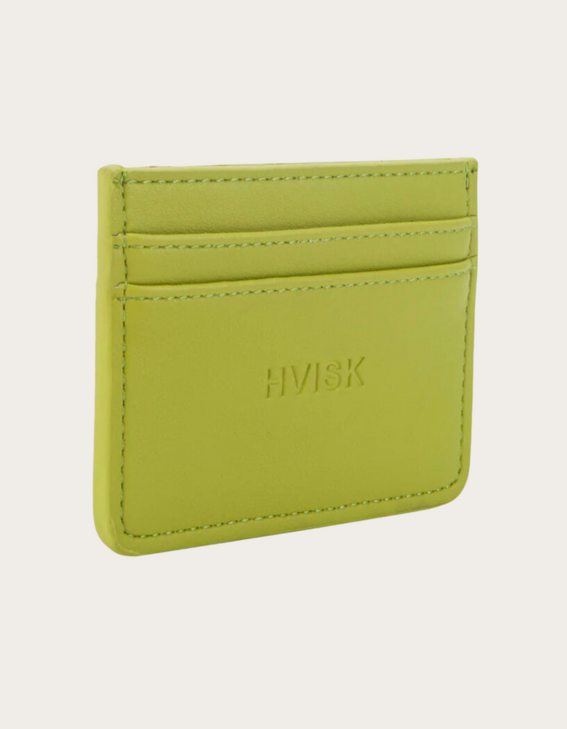 Cardholder Soft Structure Wallet in Sheen Green