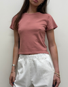 The Little Boy Tee in Clay