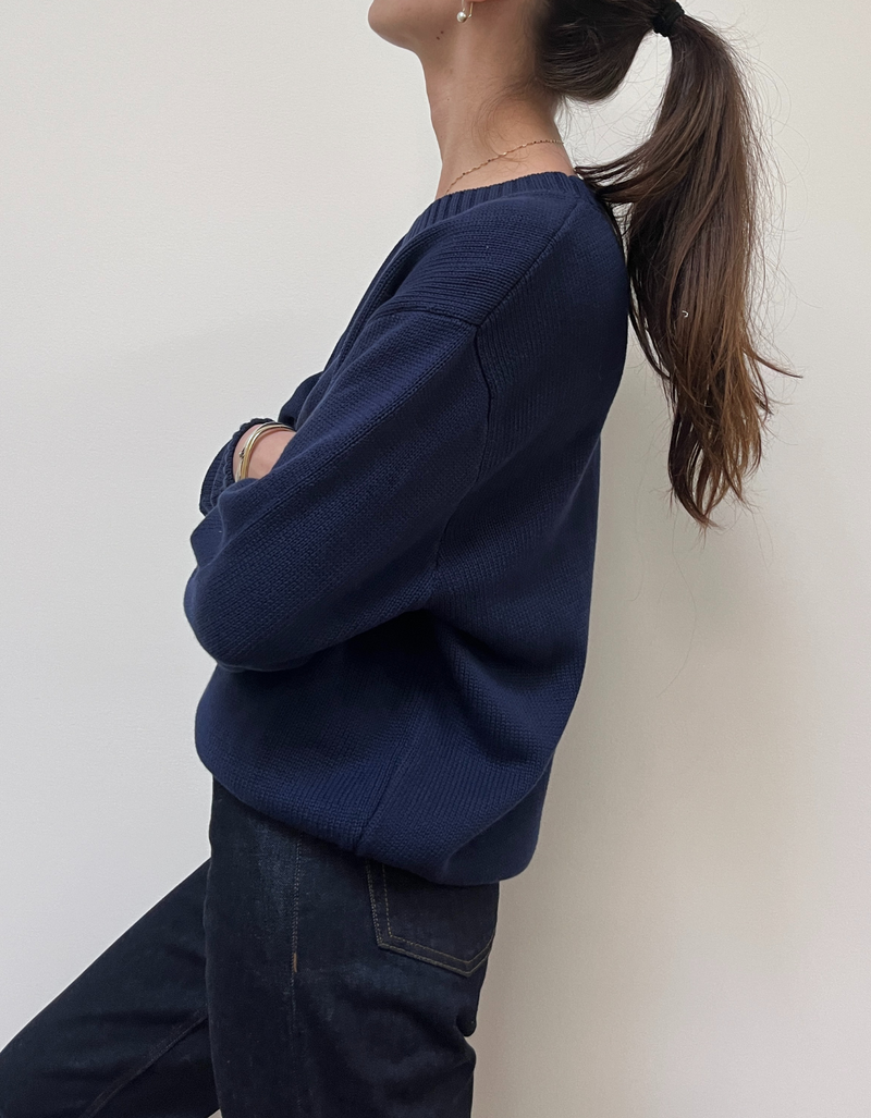 Gigi Sweater in Navy