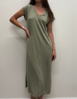 Emilia Maxi Dress in Rosemary