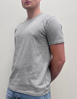 Classic Organic Tee in Heather Grey