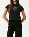 Walking Baby Tee in Stone Black