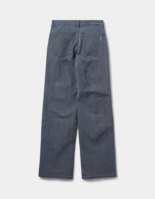 Sienna Trouser Jean in Navy Striped