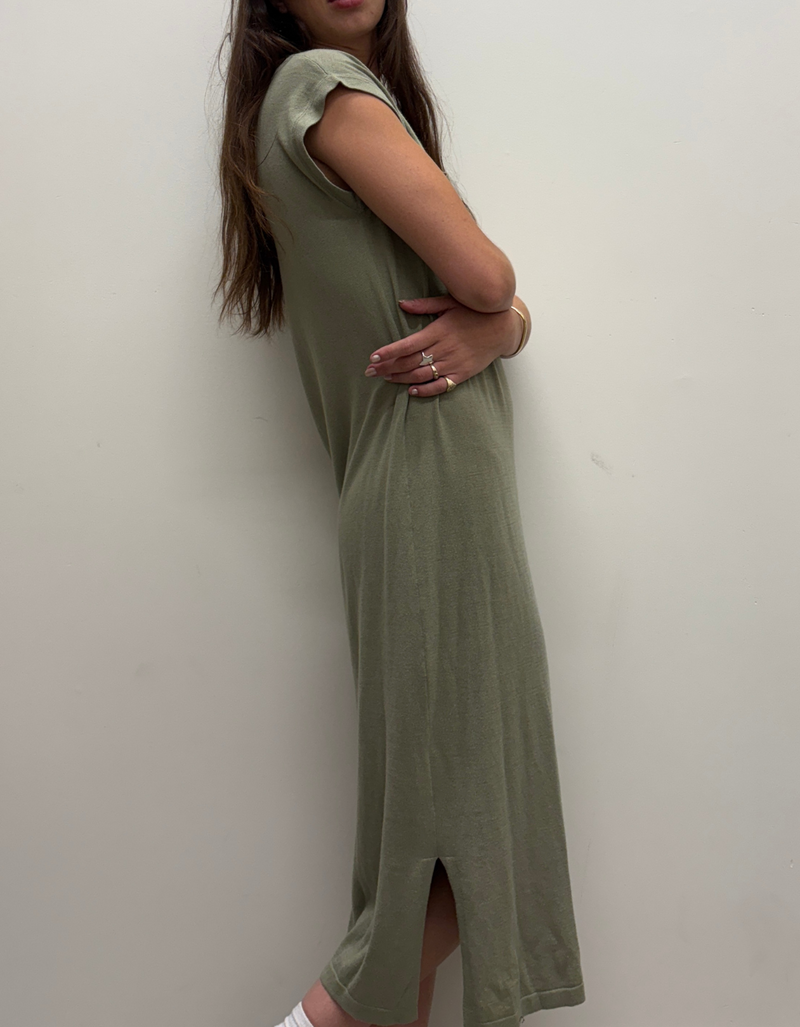 Emilia Maxi Dress in Rosemary