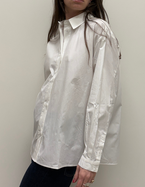 Harper Shirt in Coco Milk