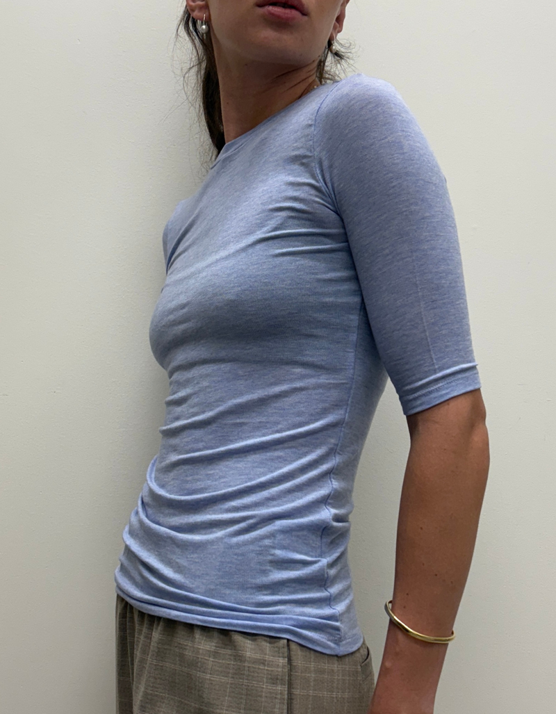 Matima Tee in Brunnera Blue