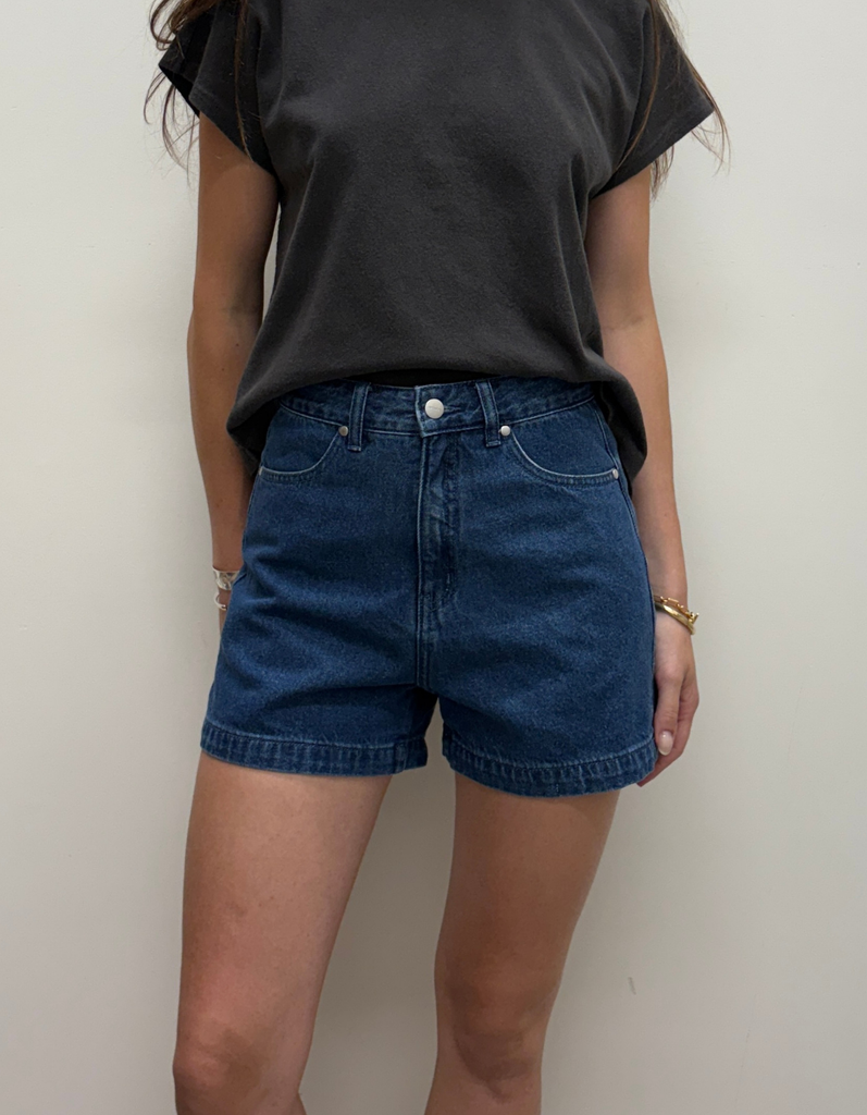 Seventy Threes Denim Short in Authentic Blue