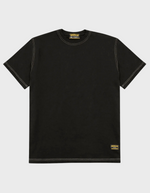 Top Stitch Tee in Black