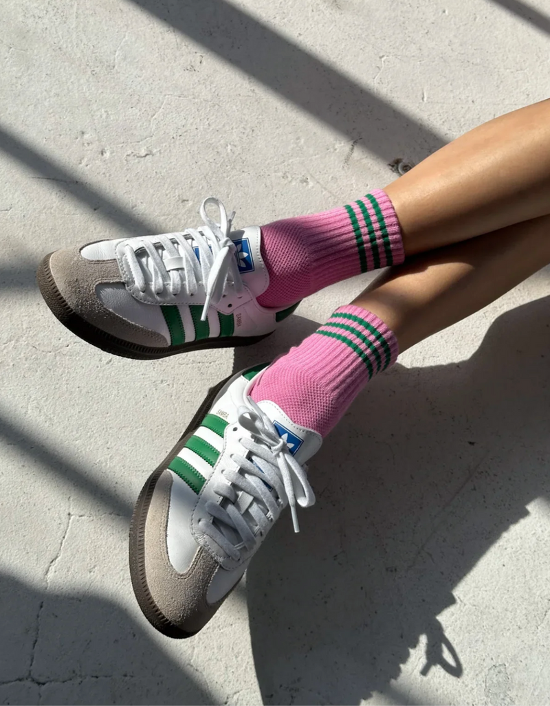 Girlfriend Socks in Rose Pink