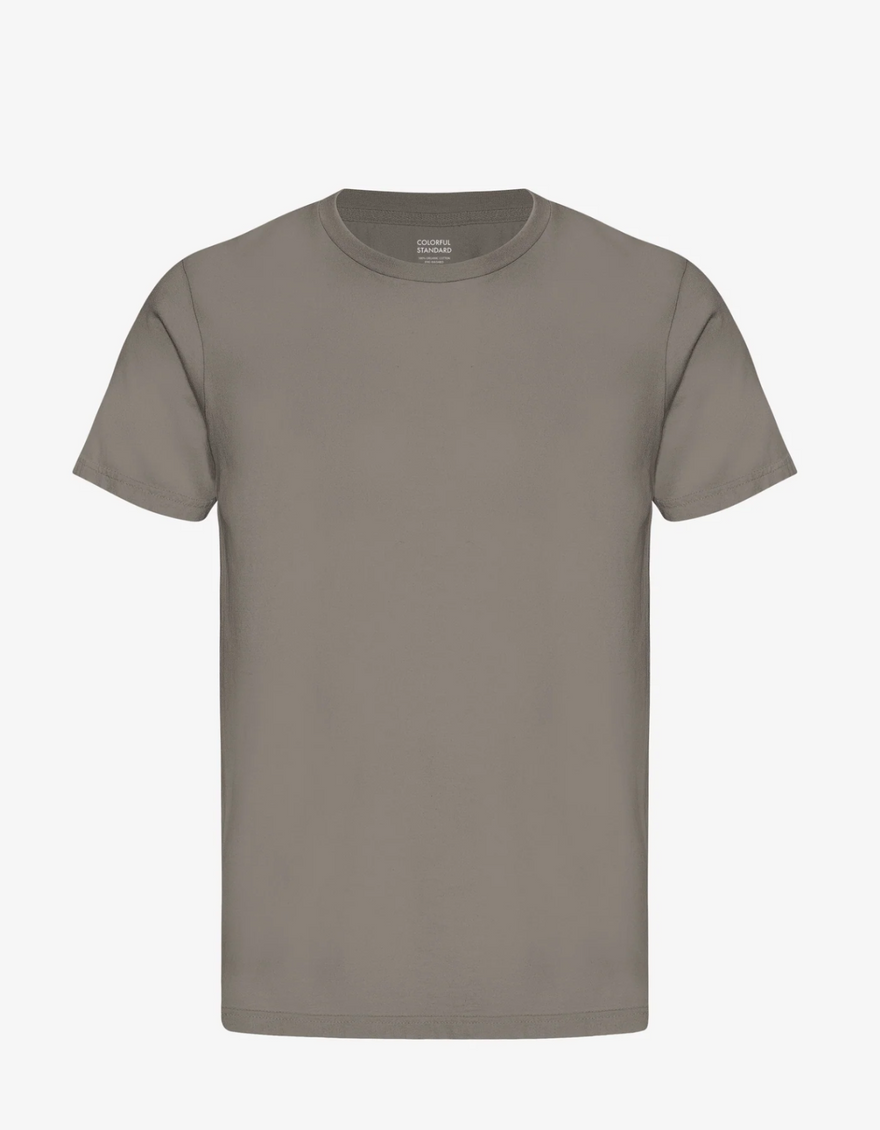 Classic Organic Tee in Misty Brown