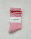 Boyfriend Socks in Amour Pink