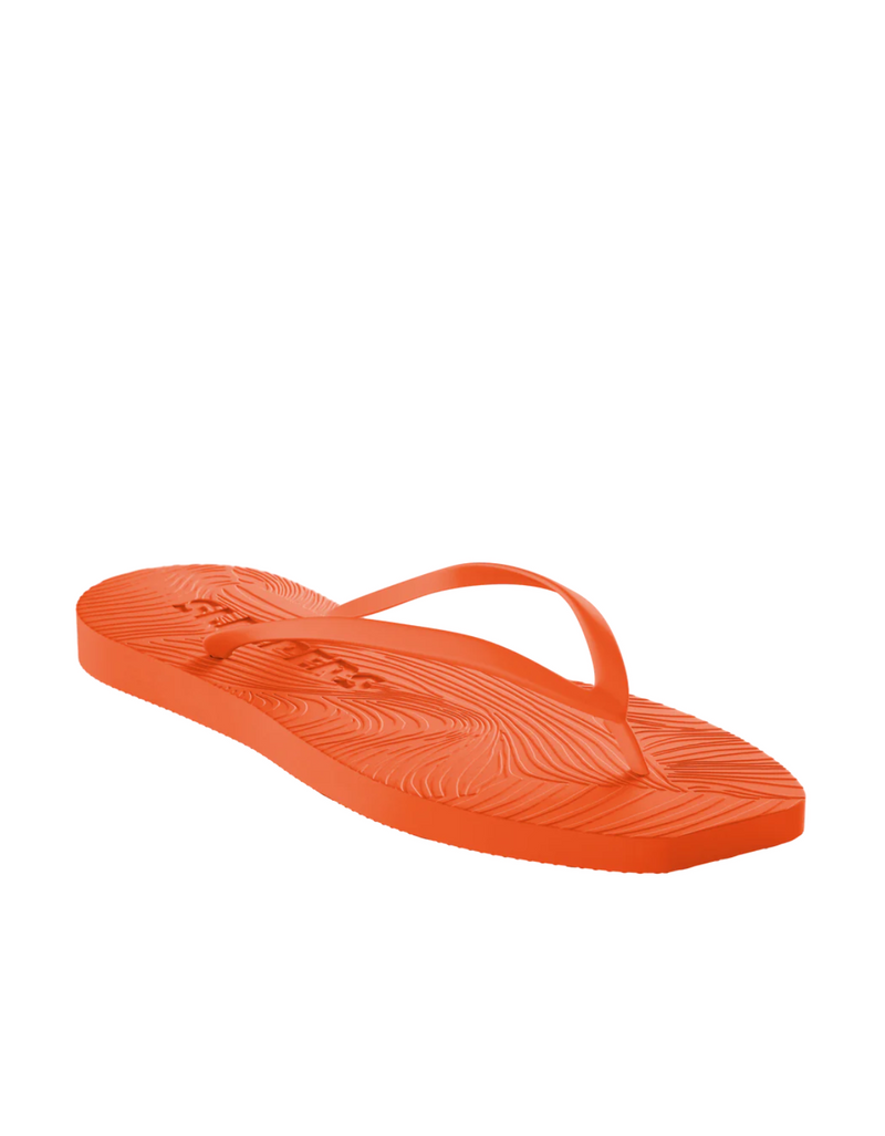 Tapered Flip Flop in Orange