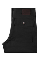 Work Pant in Black Canvas