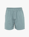 Organic Twill Shorts in Steel Blue