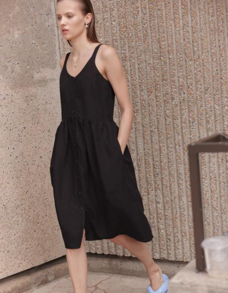 Ceres Dress in Black