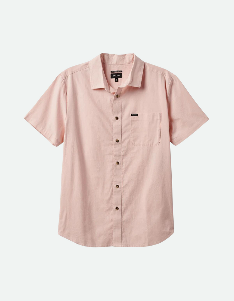 Charter Featherweight Shirt in Coral Pink