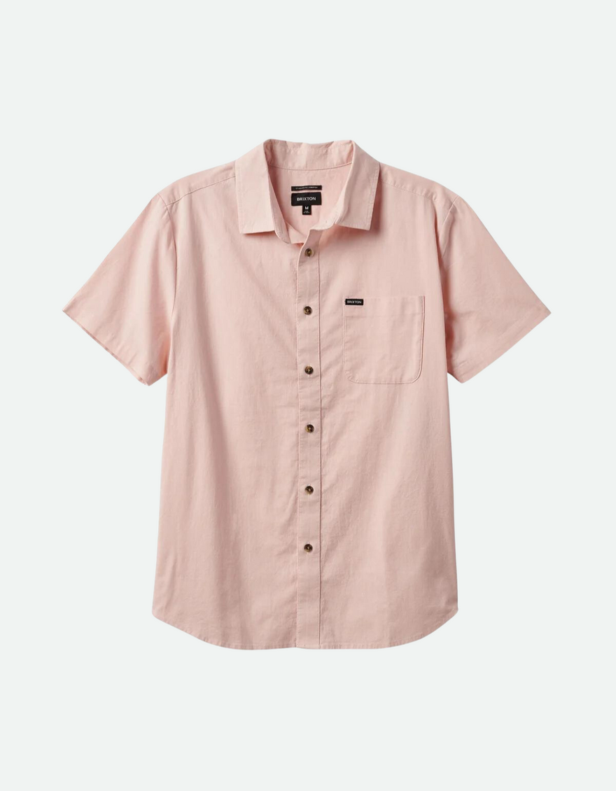 Charter Featherweight Shirt in Coral Pink