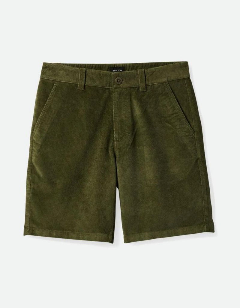 Choice Chino Short in Olive Surplus Cord