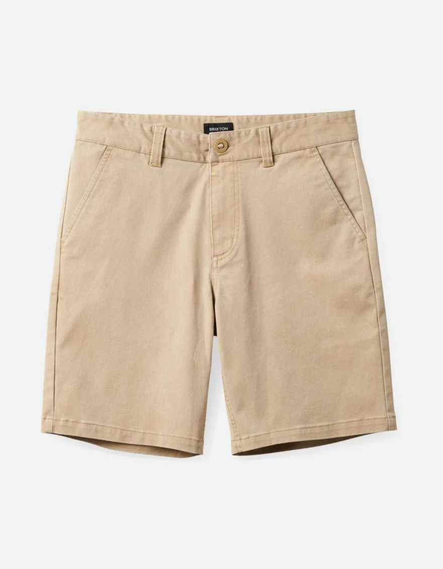 Choice Chino Short in Sand Vintage Wash