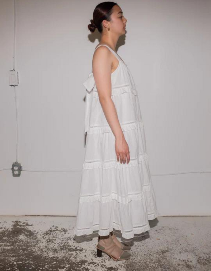 Sloane Dress in White