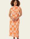 Kai Dress in Aperol