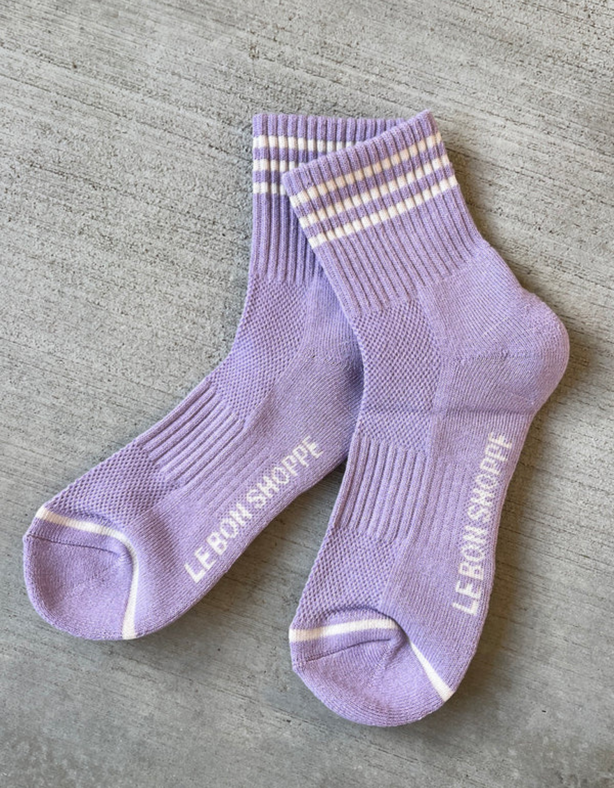 Girlfriend Socks in Iris