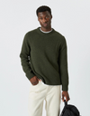 Gemo Pullover Sweater in Forest Night