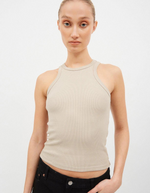 Amelie Singlet in Pale Taupe