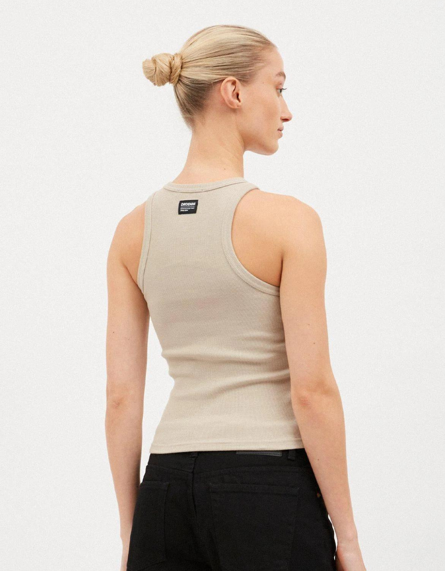 Amelie Singlet in Pale Taupe