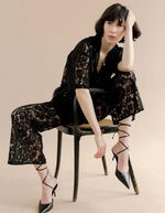 Lily Pant in Black Lace