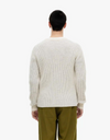 Marx Pullover Ribbed Sweater in Grey